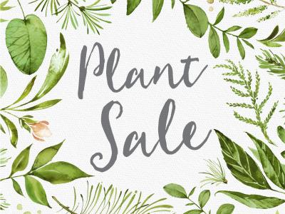 May 20th: PLANT SALE  9am-Noon