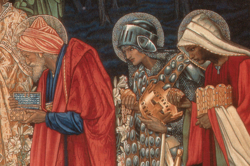 Epiphany reflection on Three Kings Day, and the gifts of the Magi while visiting the Messiah