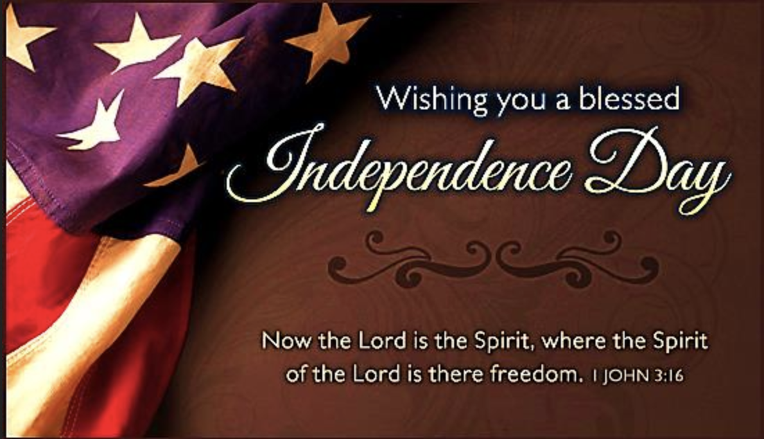 INDEPENDENCE WEEKEND: Thurs, July 4- Sun, July 7