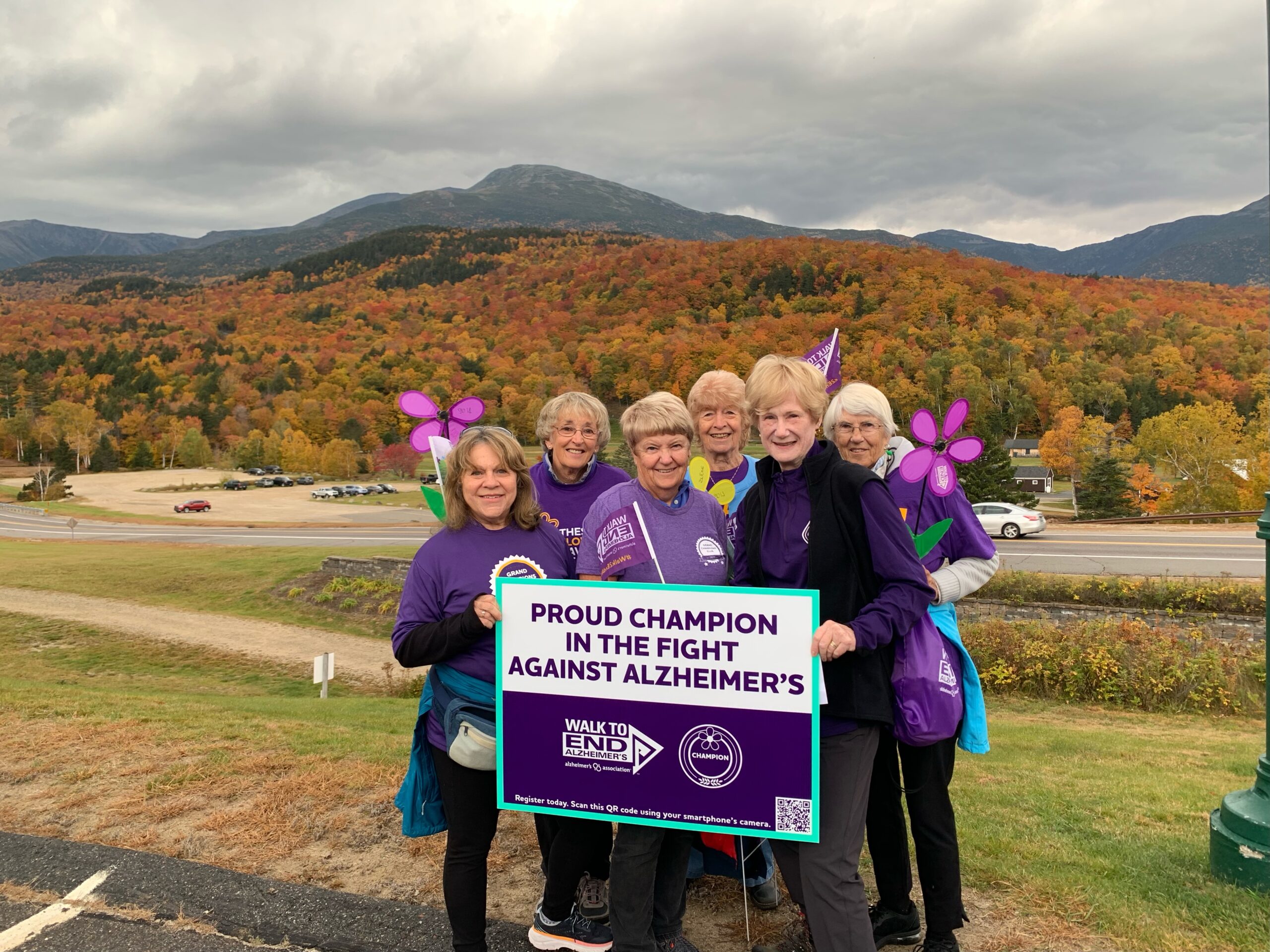 WALK to END ALZHEIMERS!  Wed, September 30 @ Great Glen Trails