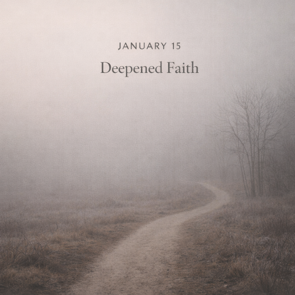 Jan 15 Daily Devotional